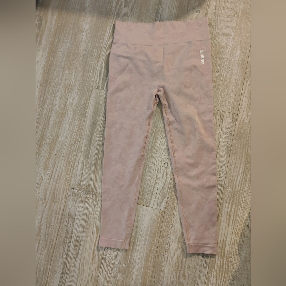 Gymshark Pink Seamless High-Waisted Leggings